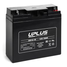 Аккумулятор для ИБП Uplus US 12-18 18А/ч-12V для UPS EN зажим (FASTON) обратная 181x77x167