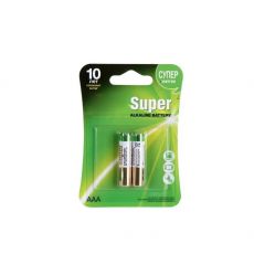 Батарейка GP Super Alkaline 24A LR03 AAA, 2 шт.