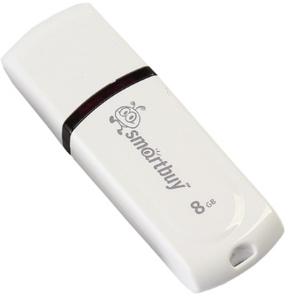 Флешка SmartBuy Paean 8GB White