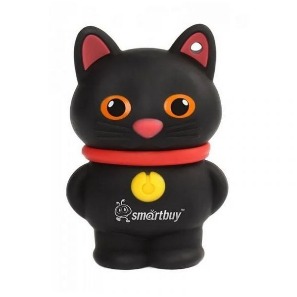 Флешка SmartBuy Wild Series Catty 32Гб черный