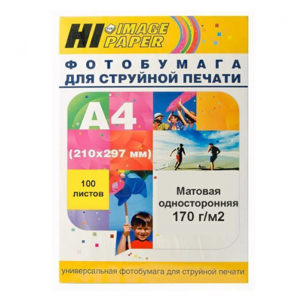 Фотобумага Hi-Image Paper A2118 A4, 170 г/м2, 100 л., покрытие - матовое