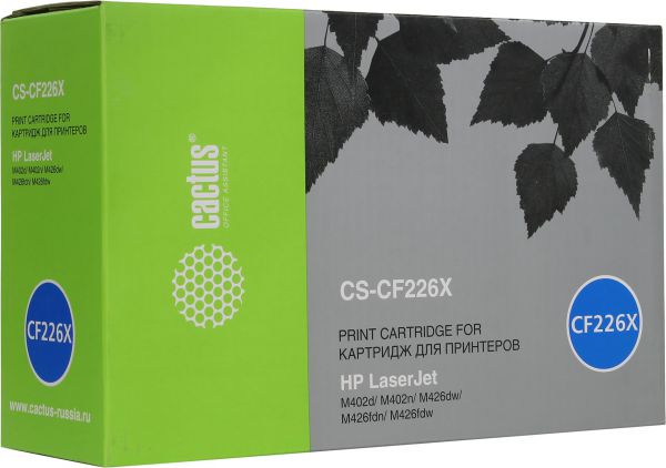 Картридж для принтера и МФУ Cactus CS-CF226X черный