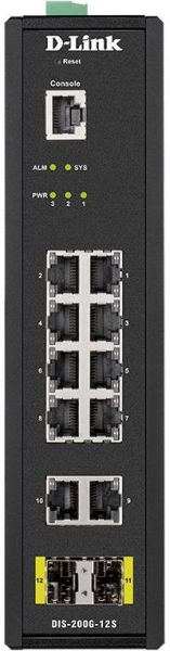 Коммутатор D-link DIS-200G-12S/A1A 12x10/100/1000 Мбит/сек, управляемый