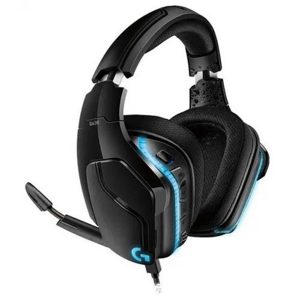 Компьютерная гарнитура Logitech G635 многоканальная 7.1 черный