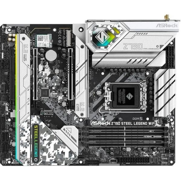 Материнская плата ASRock Z790 STEEL LEGEND WIFI LGA 1700, Intel Z790, ATX, Ret