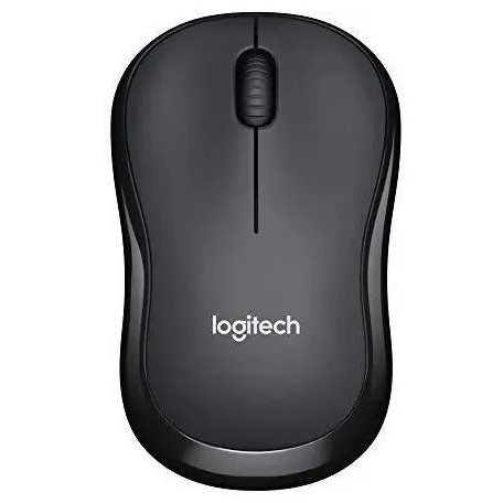 Мышь Logitech B175 оптическая, беспроводная, USB, черный/серый [910-002635]