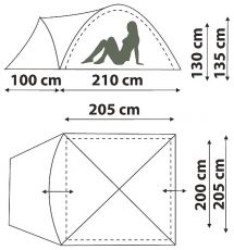 Палатка Canadian Camper KARIBU 3