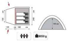 Палатка Tramp BELL 3