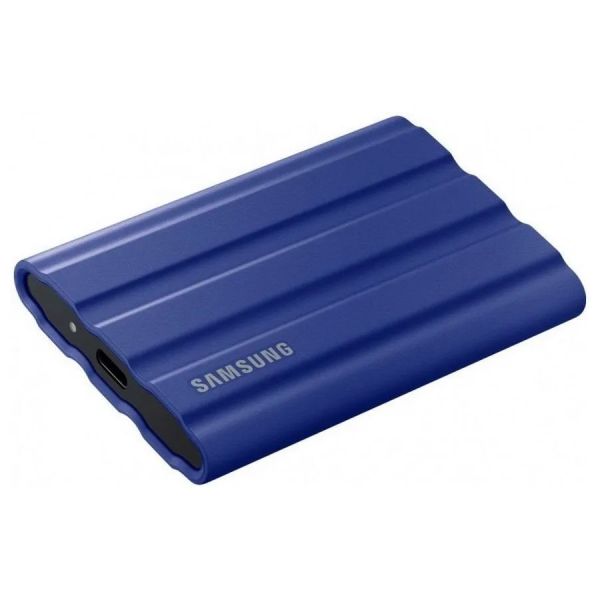 Внешний жесткий диск Samsung T7 Shield [mu-pe1t0r/ww], 1 Тб, SSD 1,8 