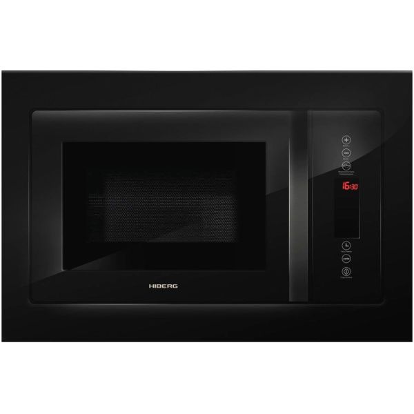 Встраиваемая микроволновая печь Hiberg VM 8505 B 900 Вт, черный