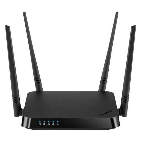 Wi-Fi роутер D-link DIR-825/RU/I1A AC1200 черный